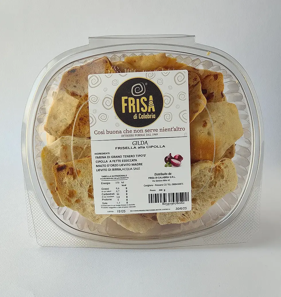 Frisella alla Cipolla di Frisa di Calabria