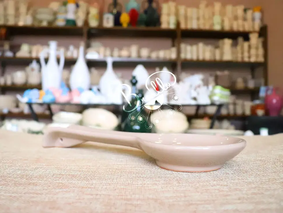 Miniaturbild: poggia mestolo poggia posate terracotta calabrese fatta a mano artigianale