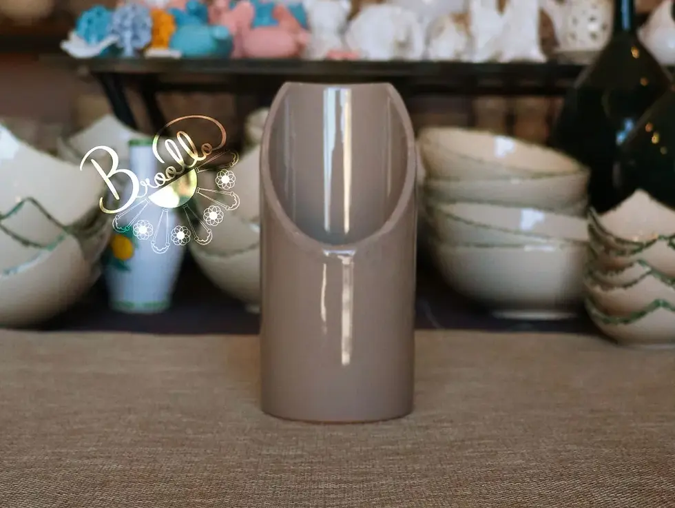 Miniaturbild: porta bicchieri terracotta calabrese fatta a mano artigianale