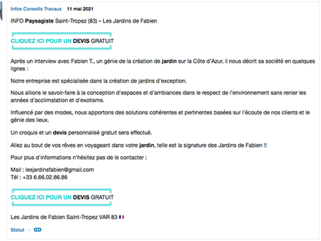 Interview Reportage : Paysagiste Saint-Tropez (83) – Les Jardins de Fabien
