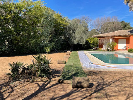 Création de jardins sur Saint-Raphael Fréjus et sur la Côte d’Azur