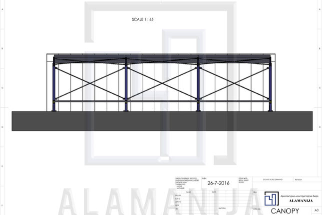 Проект навісу