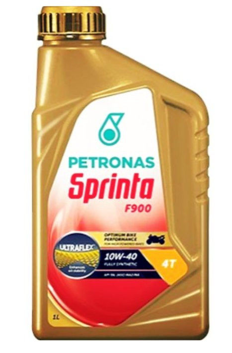 Huile PETRONAS SPRINTA F900 100% SYNTH 10W40 4 TEMPS 1 Litres