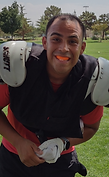 High Desert Phoenix Player wearing his New Custom Mouth Guards from Dr. Snow