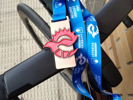 ¡¡¡Medalla de Bronce en Duatlón!!!