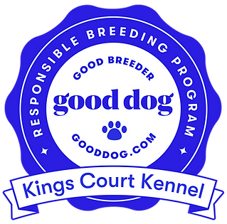Kings Court Kennel Good Breeder Badge