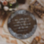 Thumbnail: 30cm Round Wooden Signage