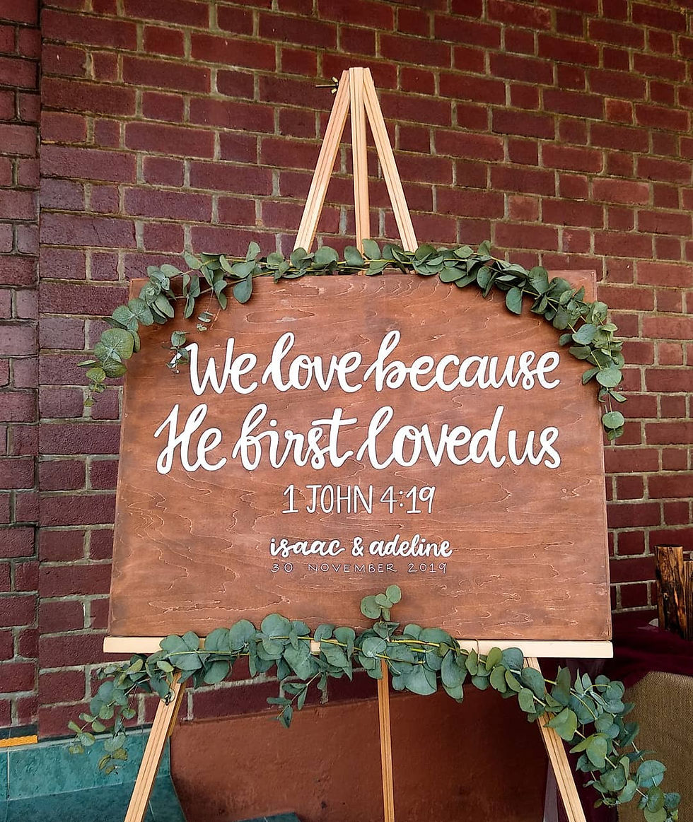 Thumbnail: A2 Rectangle Wooden Signage