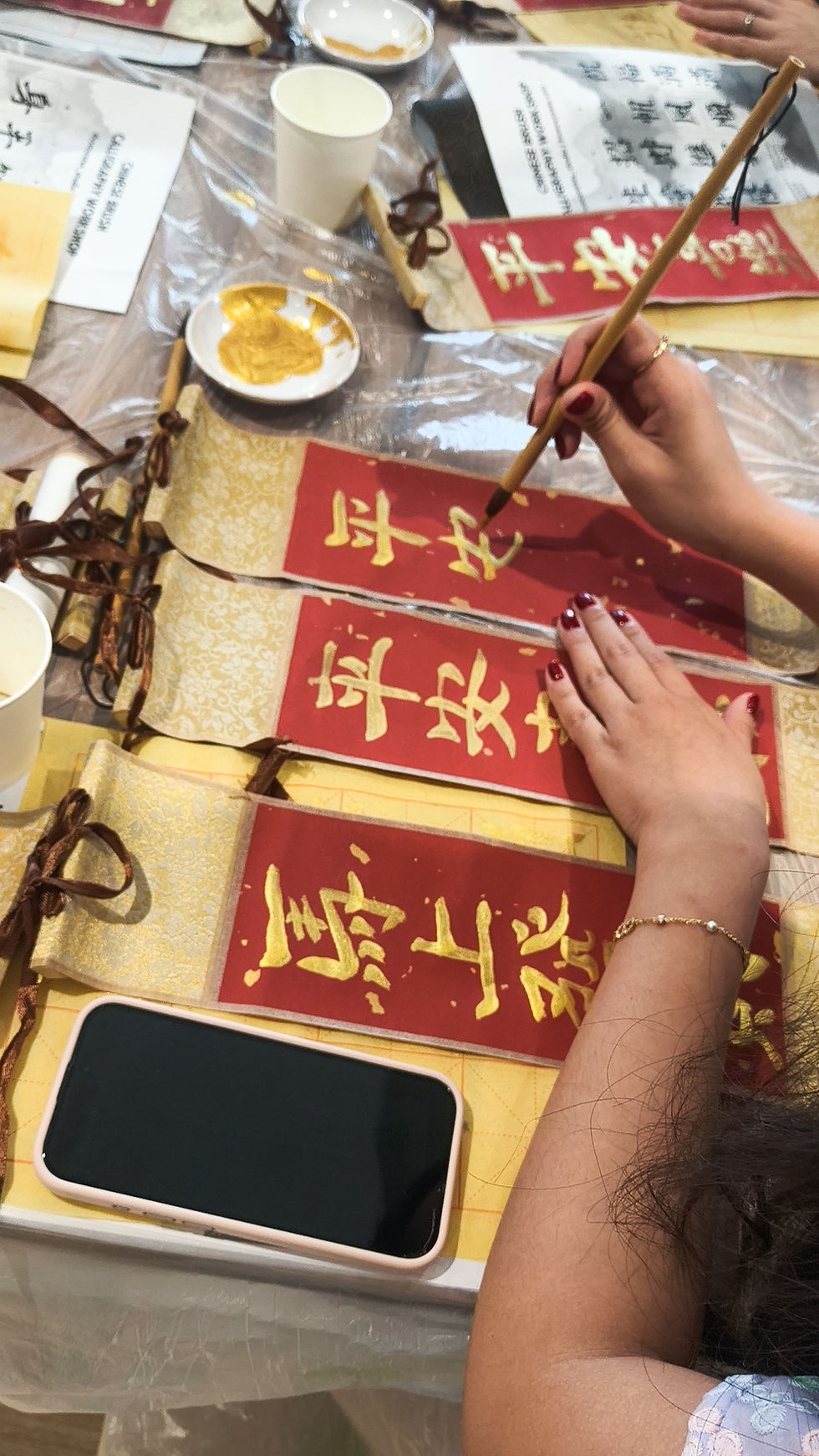 Chinese Calligraphy Workshop with EDB Singapore
