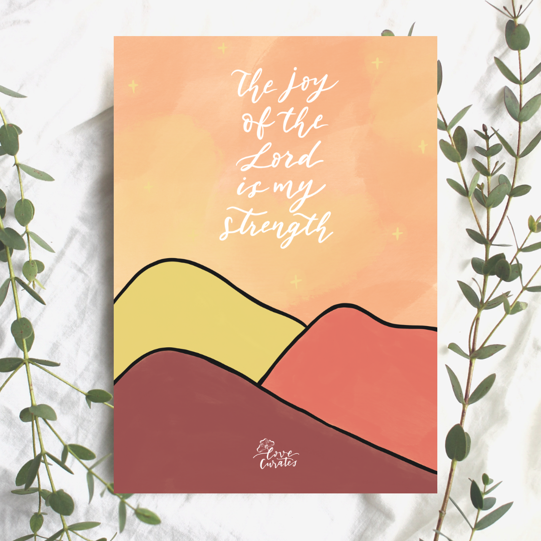 Landscape Postcard (The Joy Of The Lord Is My Strength)
