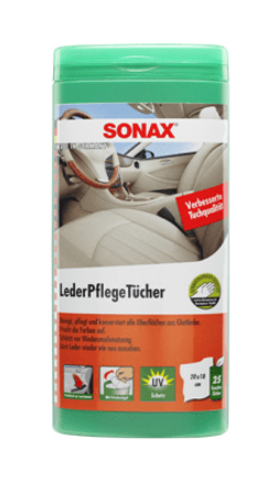 Sonax Čistící ubrousky na kůži 25 ks