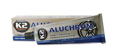 K2 Aluchrom – leštící pasta na chrom a kovy 120 g