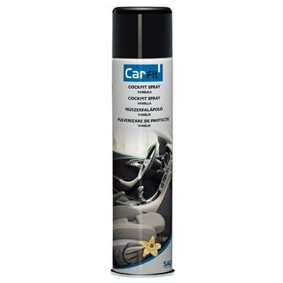 Carfit Cockpit sprej na palubní desku s vůní vanilky 600 ml