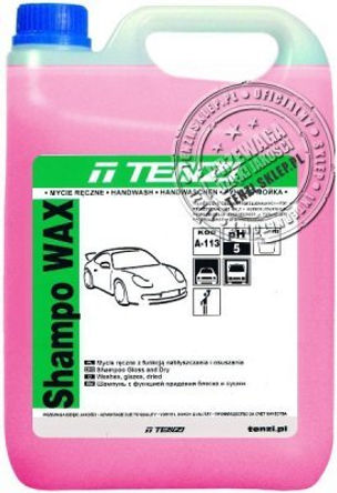 Tenzi Shampoo Wax – autošampon s karnaubským voskem 5 l