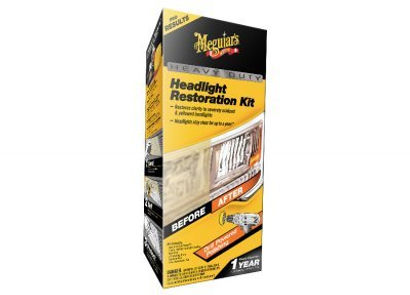 Meguiar's Heavy Duty Headlight Restoration Kit – sada na renovaci světlometů