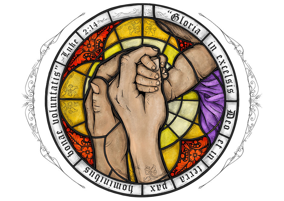 Gloria in excelsis Deo - Stained Glass