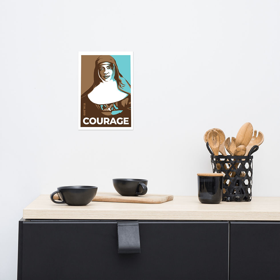 Thumbnail: Print - Courage - St Mary MacKillop
