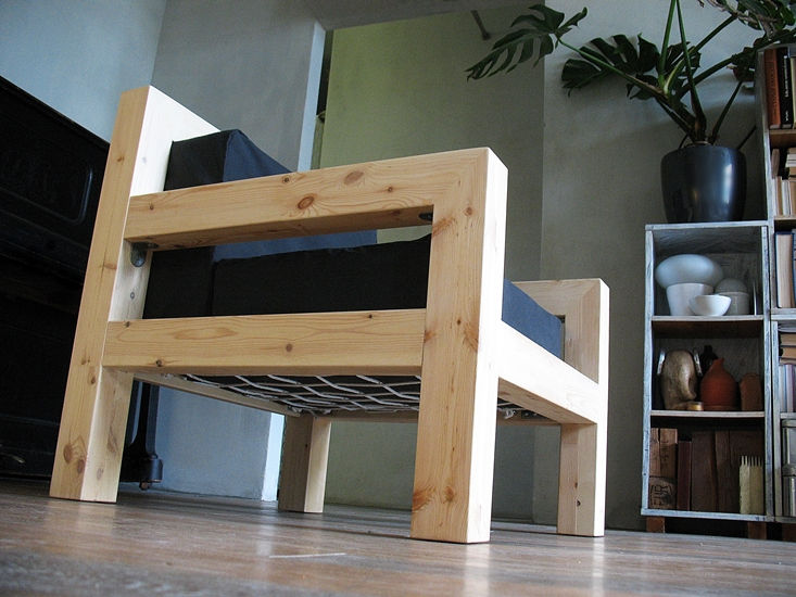 Кресло из массива дерева "Michel"