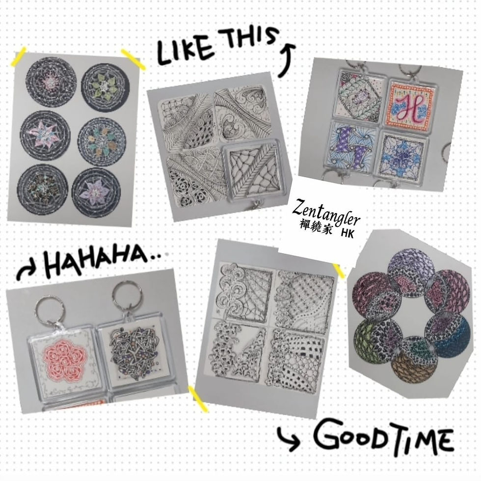 縮圖：Zentangle禪繞心靈自療證書課程《延續班》
