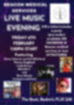 Fundraiser For Beacon Medical Services! an evening of top quality local music, raffle Etc