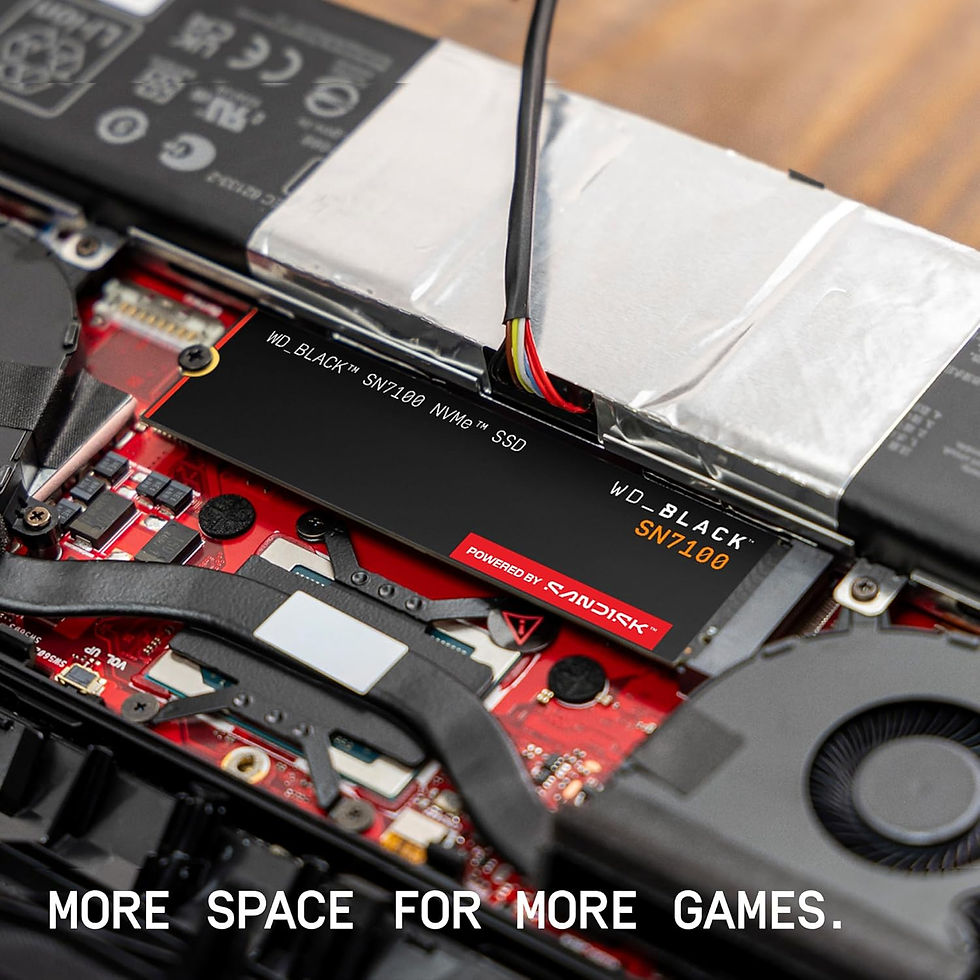 Thumbnail: WD Black SN7100 4TB NVMe PCIe 4.0 SSD