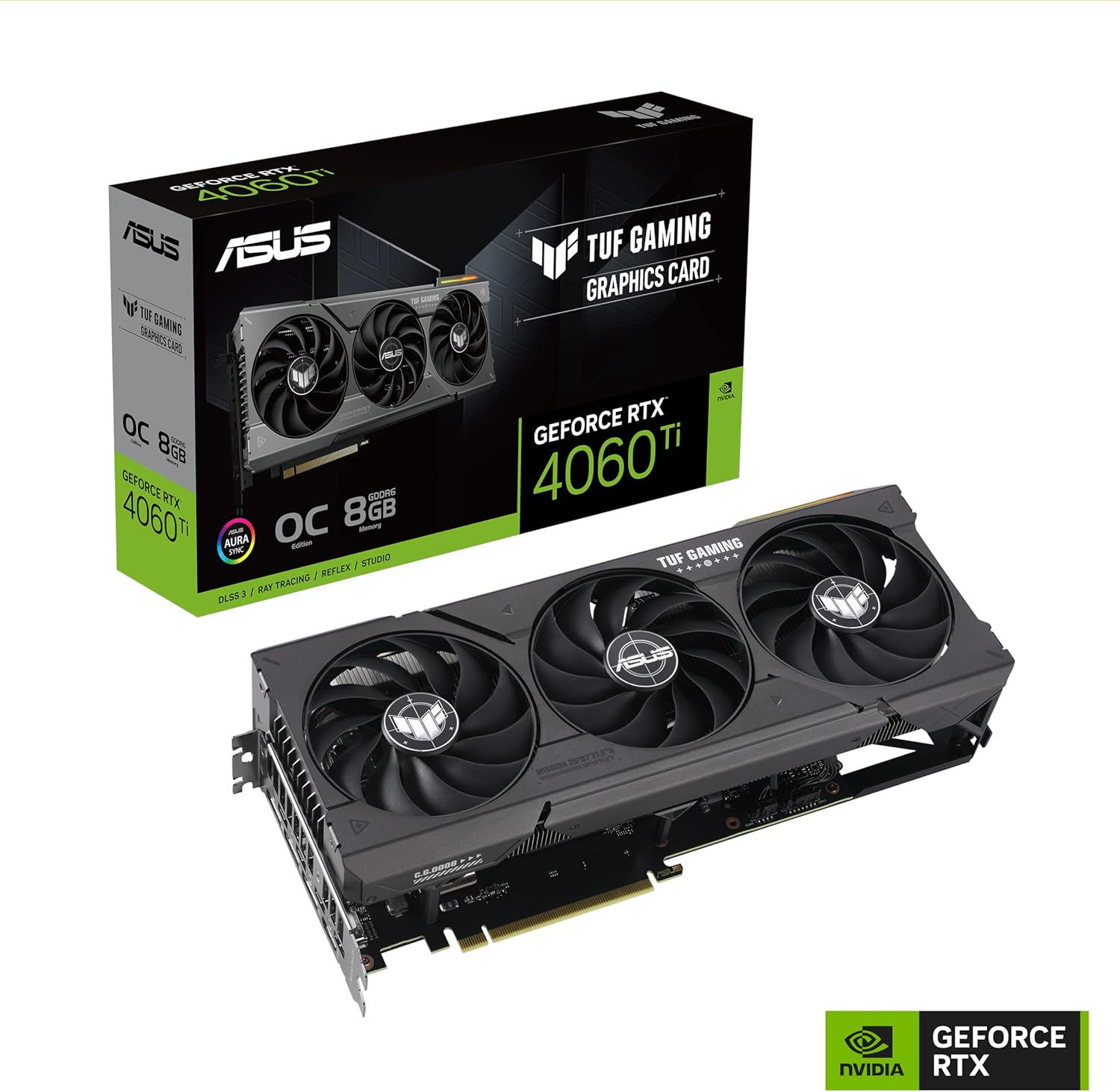 TUF Gaming GeForce RTX™ 4060 Ti OC Edition