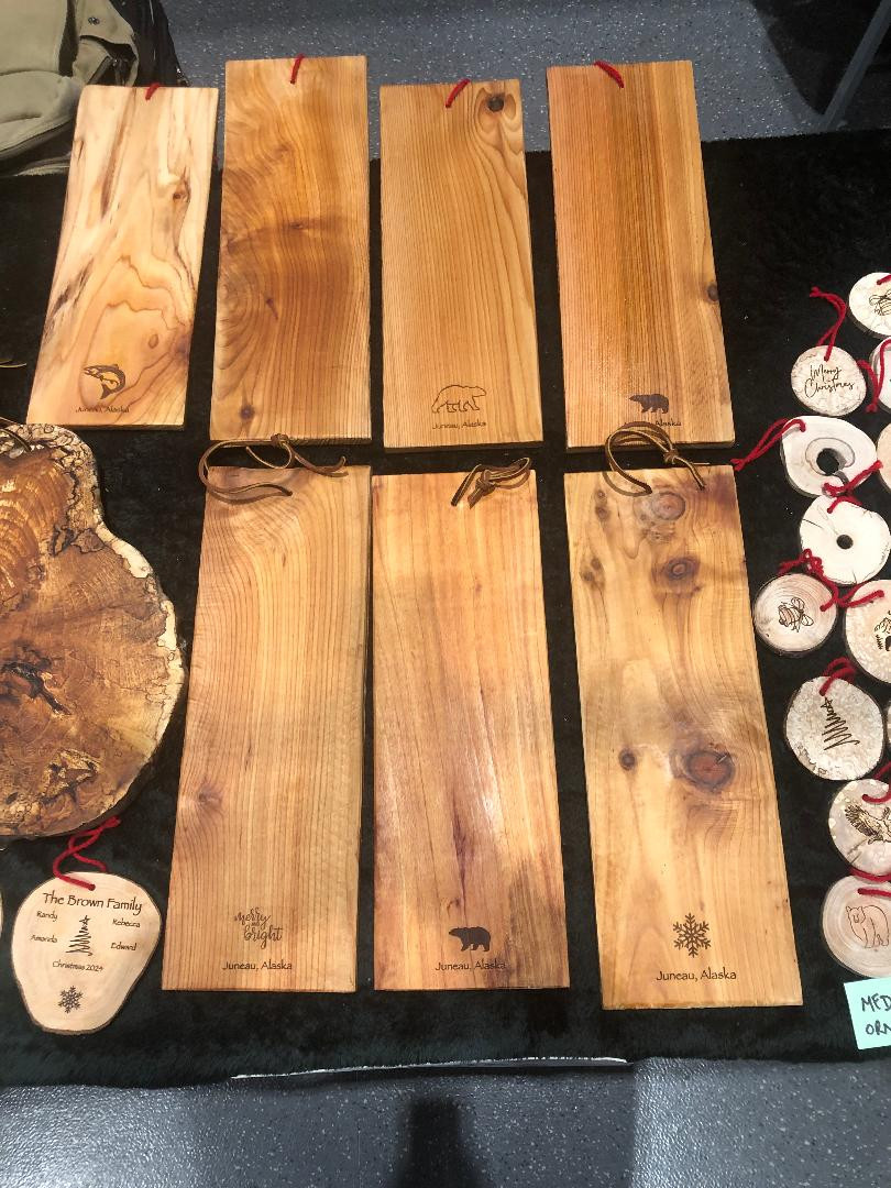 Thumbnail: Western cedar cheese serving board