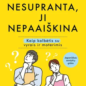 Knyga „Jis nesupranta, ji nepaaiškina“