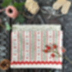 Thumbnail: Heart Stripes Organic Cotton Tea Towel