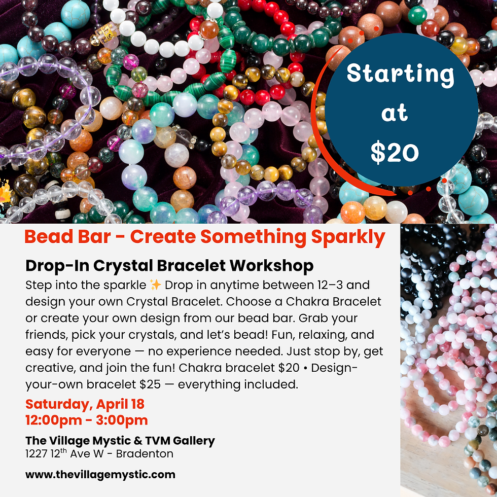The Bead Bar - Let's make a Bracelet!  
