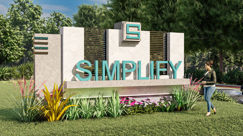 3D Rendering of monument sign - Realistic Look