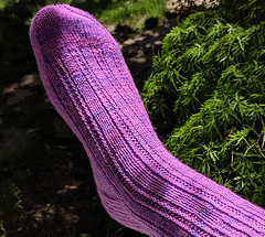 Shooting Star Socks by Shaulaine White