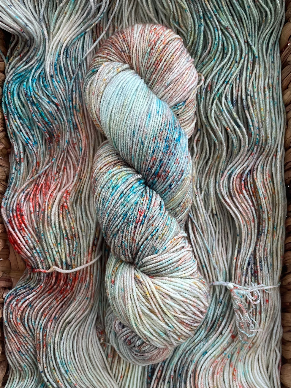 Thumbnail: Fall-Fetti - Merino Lux Sock