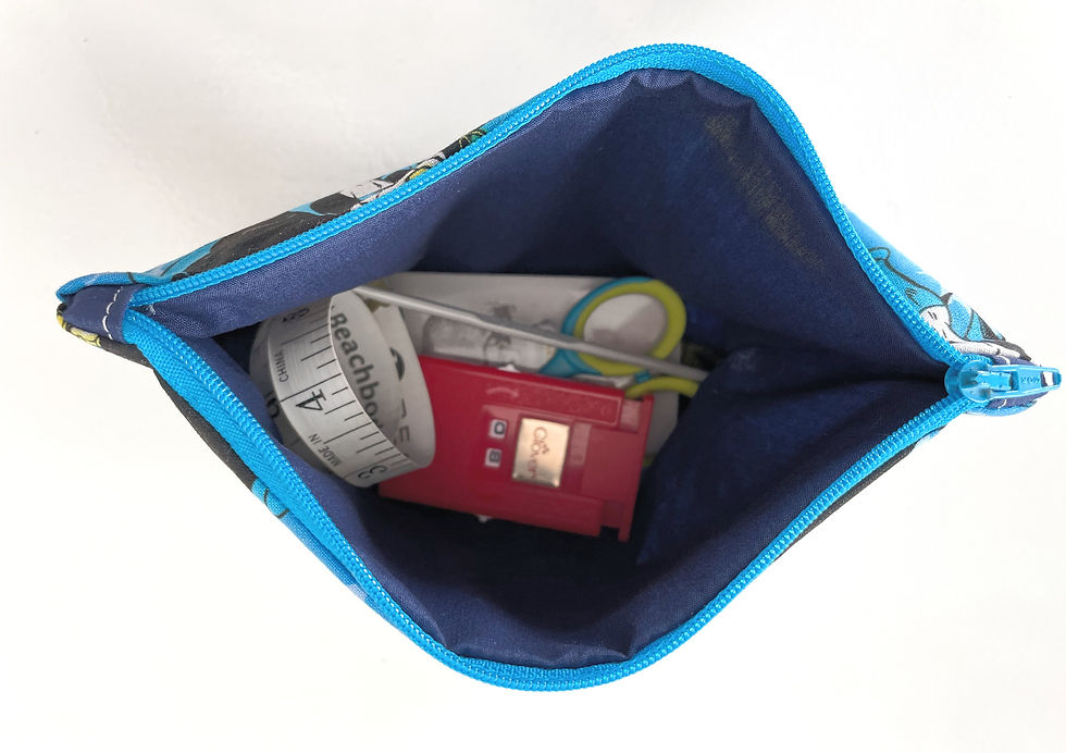Thumbnail: Holy Stitch Batman Notion Zipper Pouch