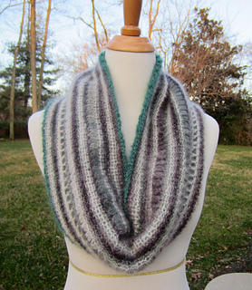 Reversible Mohair Cowl by Julie Blagojevich
