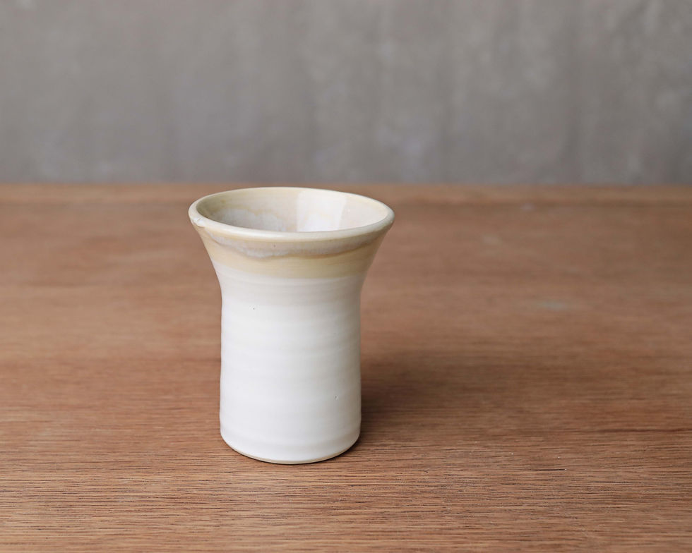 Thumbnail: Small White on White Vase Set