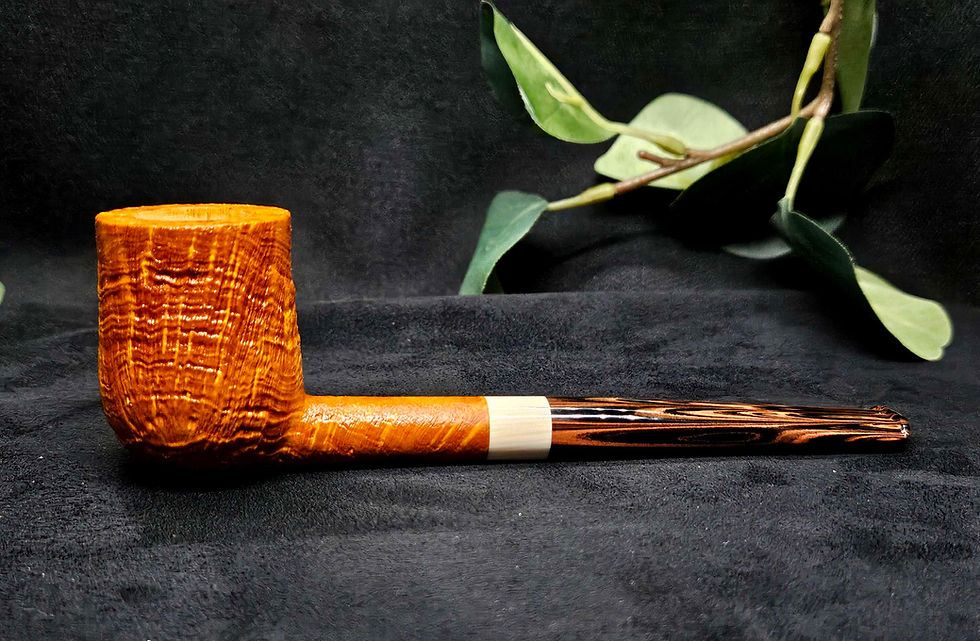 Miniature : Pipe Billiard bague ivoire