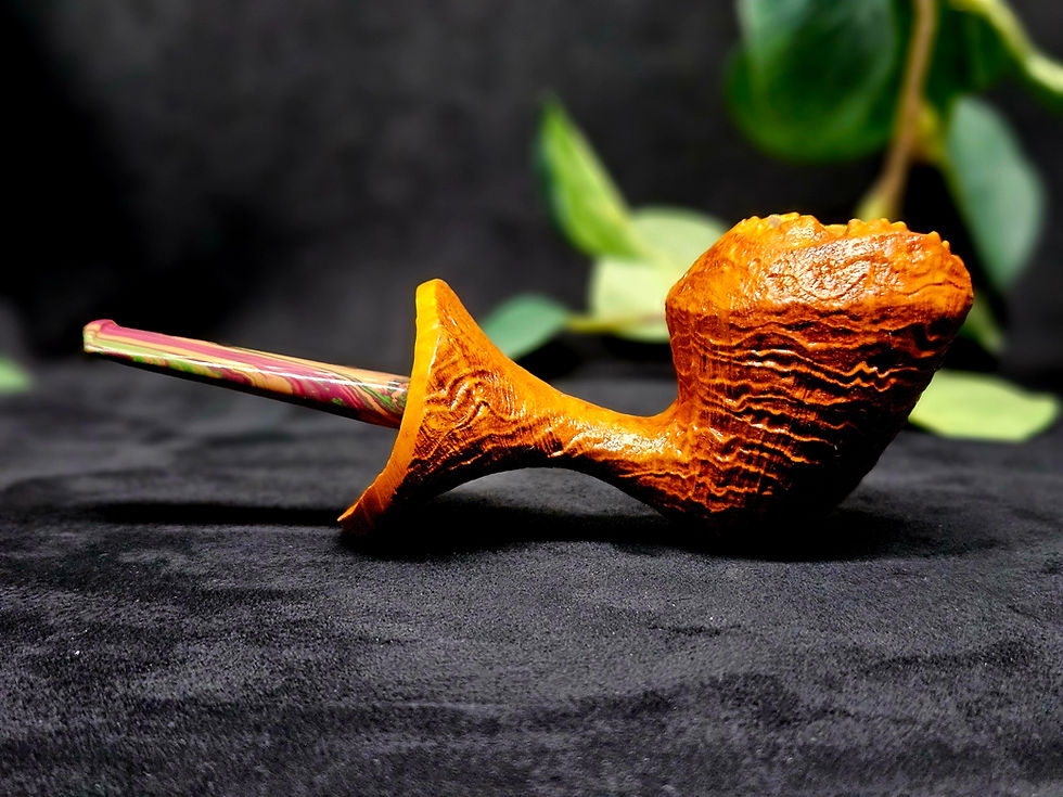 Pipe GOLDFISH sandblasted