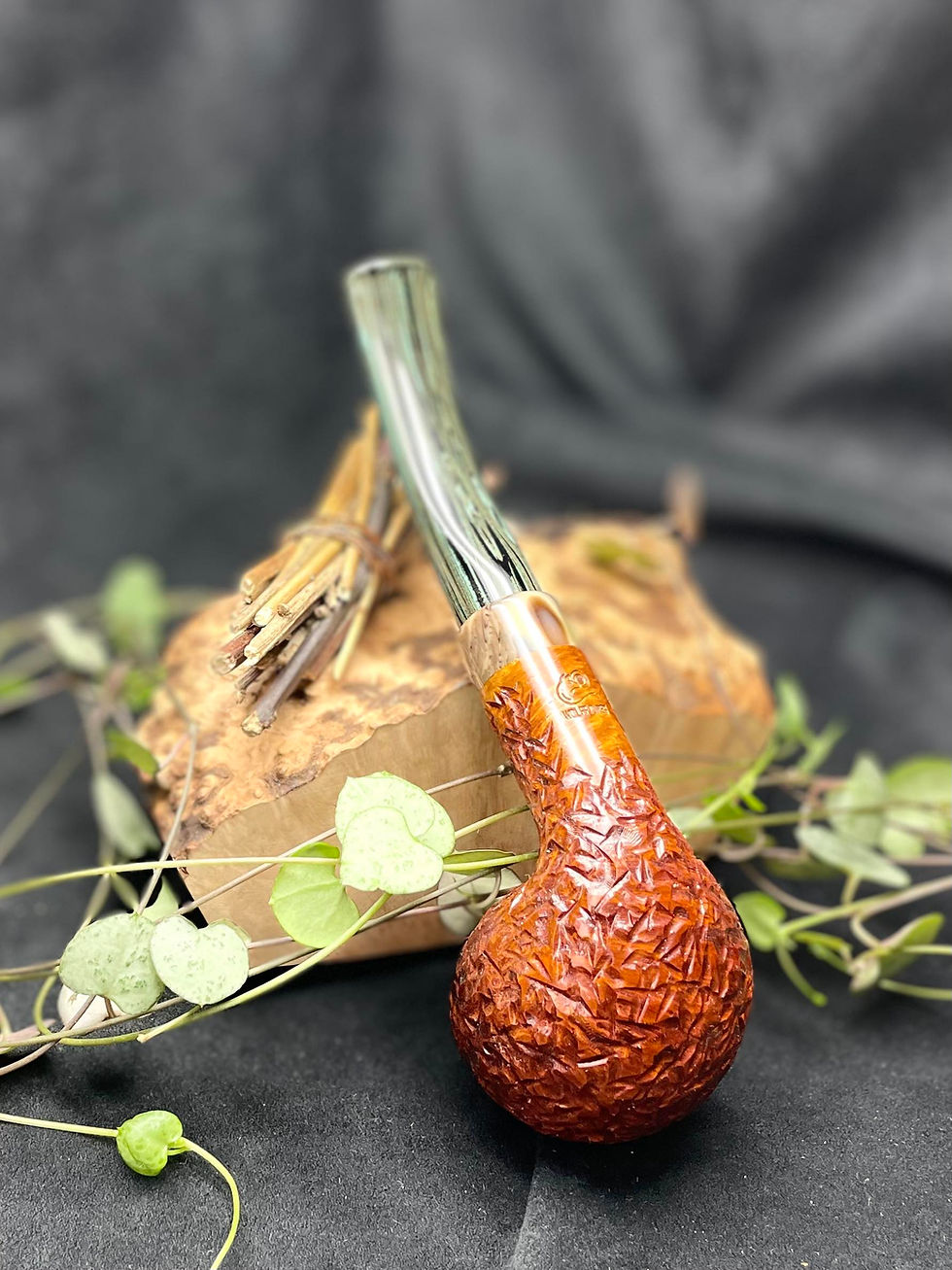 Miniature : Pipe Crushed Egg Rock Crystal