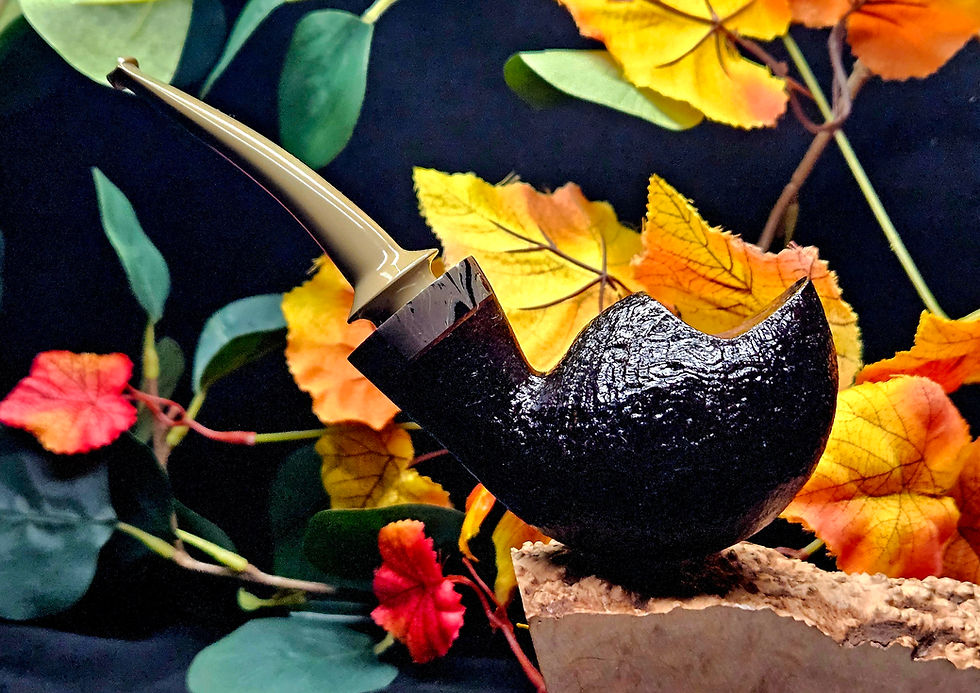 Thumbnail: Brown Blowfish Sandblasted
