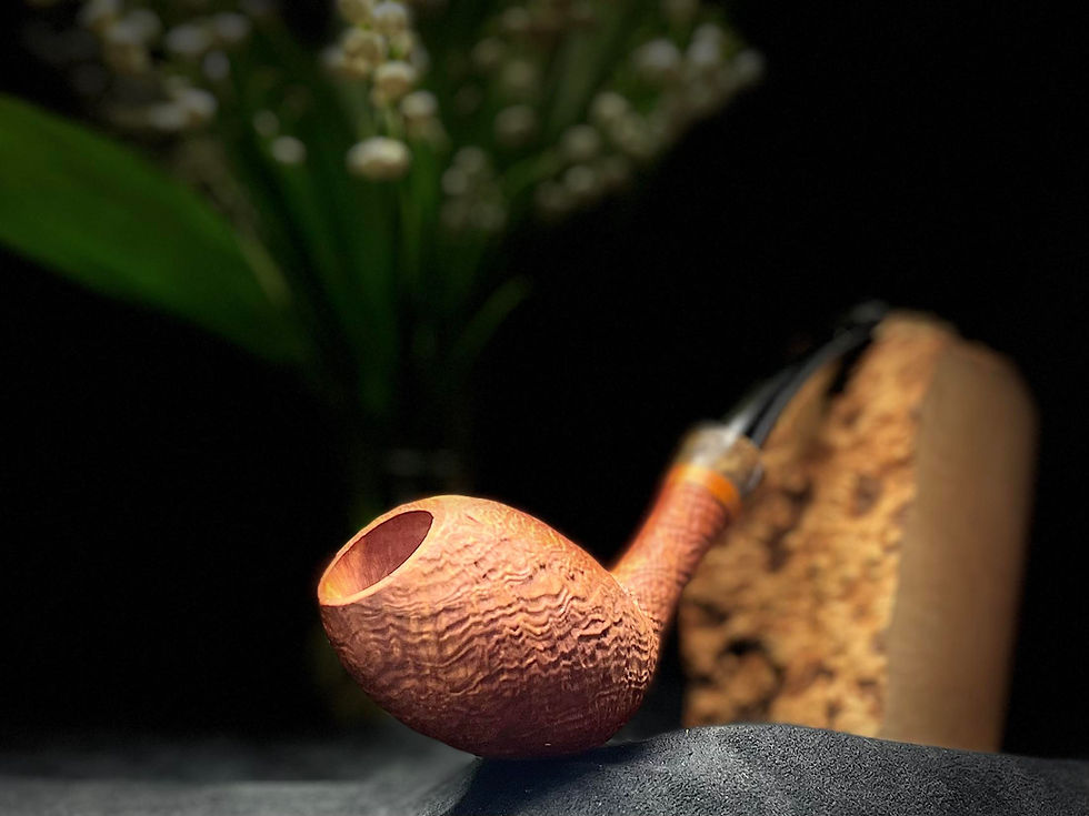 Miniature : Pipe Cutty Egg Sandblasted