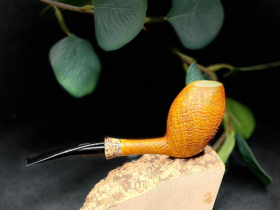 Pipe Cutty Egg Sandblasted