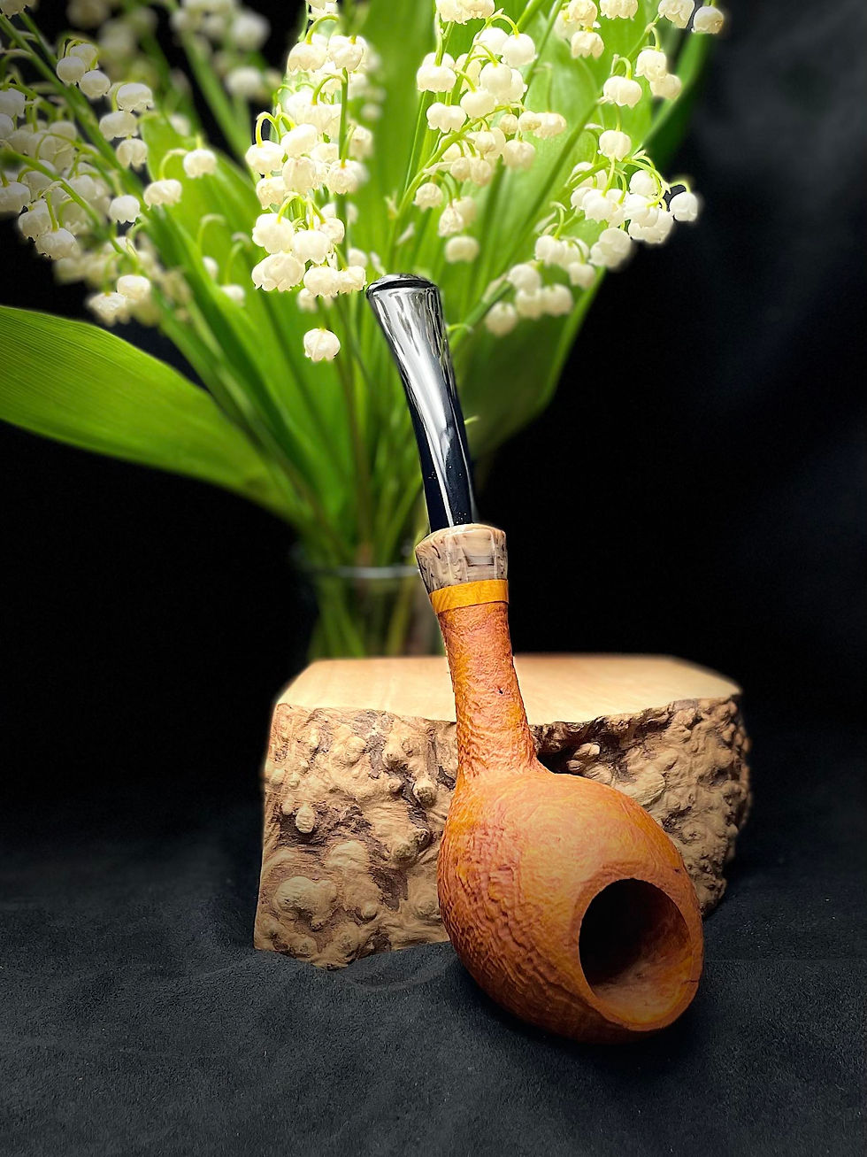 Miniature : Pipe Cutty Egg Sandblasted