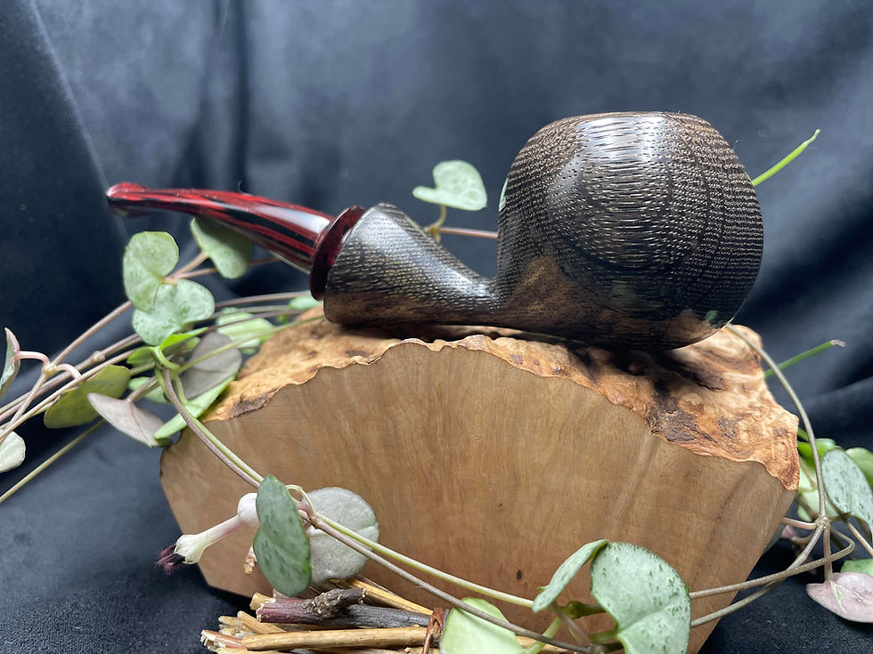 Miniature : Pipe morta et cumberland "Taille de guêpe"