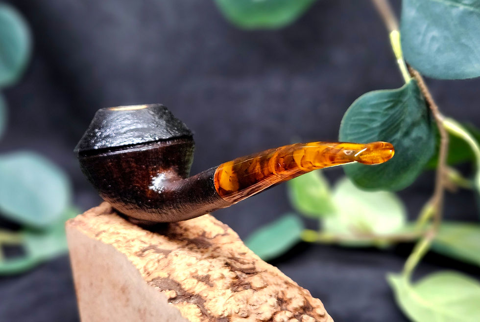 Miniature : Pipe Rhodesian sablée brune