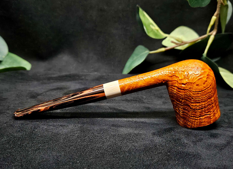 Miniature : Pipe Billiard bague ivoire