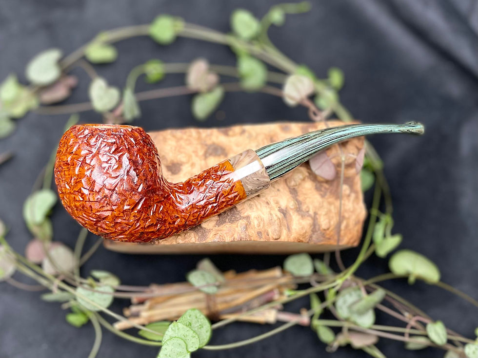 Miniature : Pipe Crushed Egg Rock Crystal