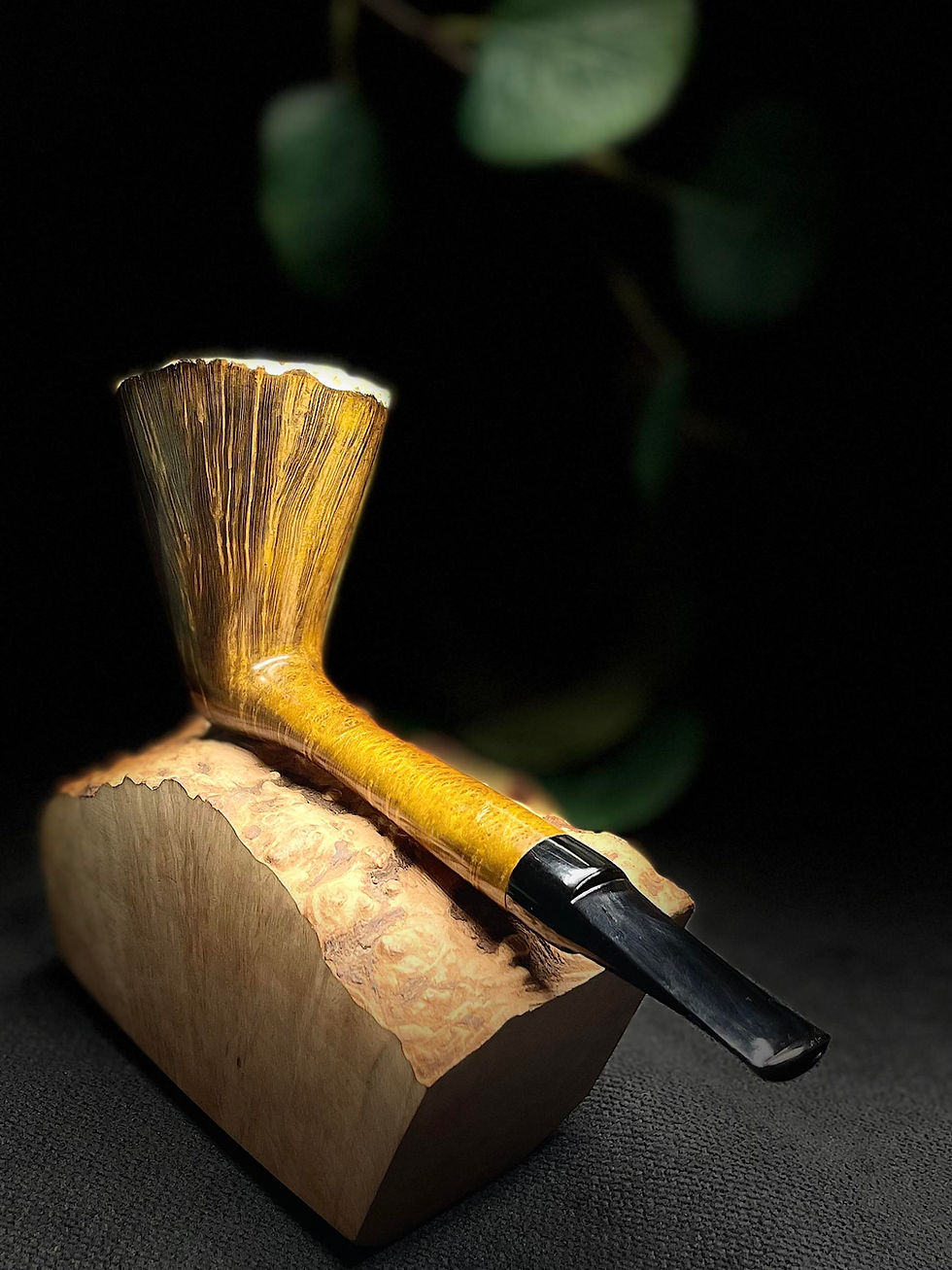 Miniature : Pipe Big Dublin "Straight Grain" Organic Series