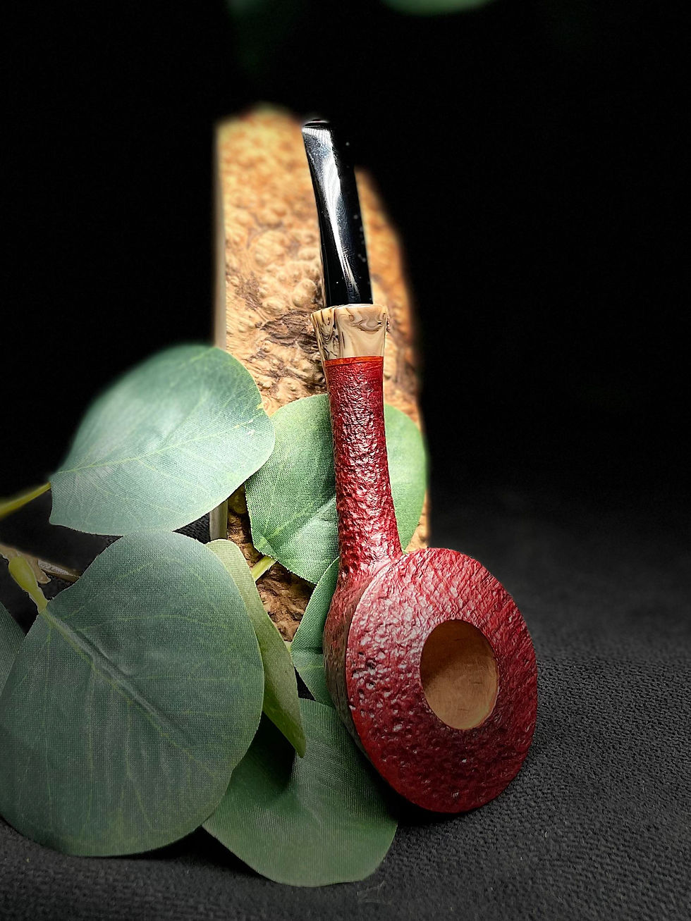 Miniature : Pipe Rhodesian sablée et rustiquée