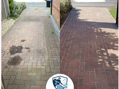 The Complete Process of Cleaning and Re-sanding Block Paving from Start to Finish with Berkshiredriveclean.com